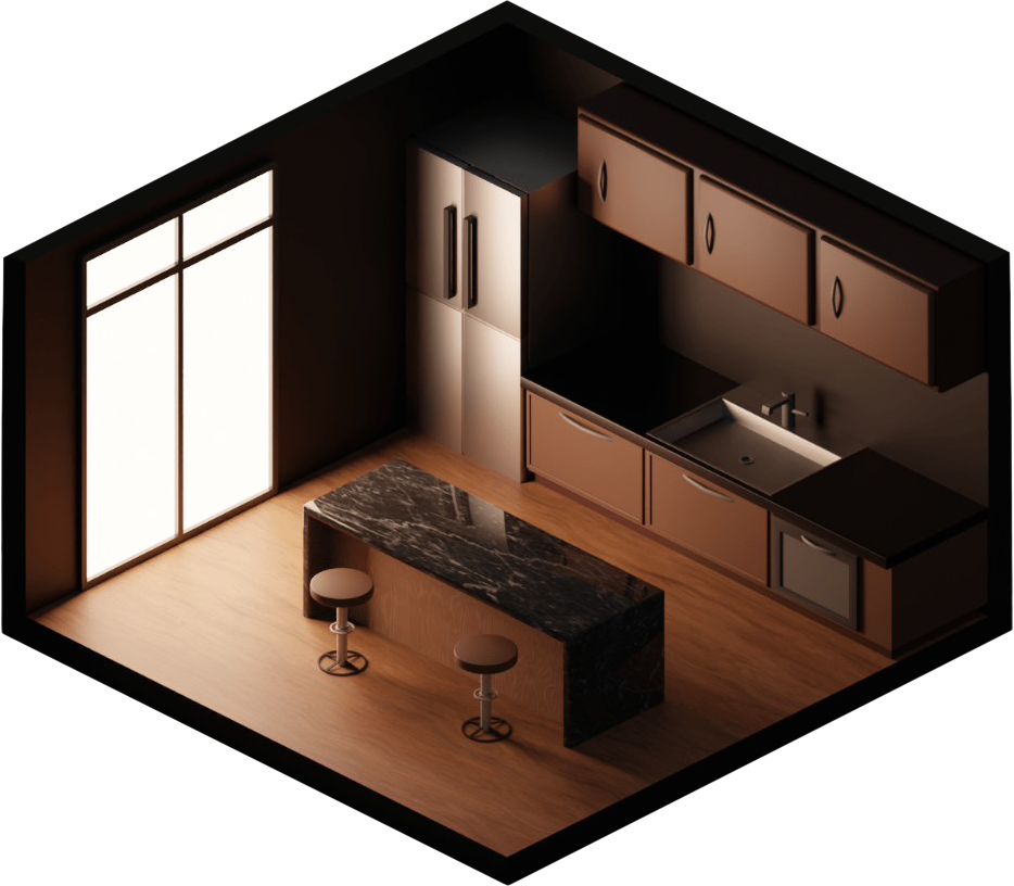 Diseño de habitación Cortteza